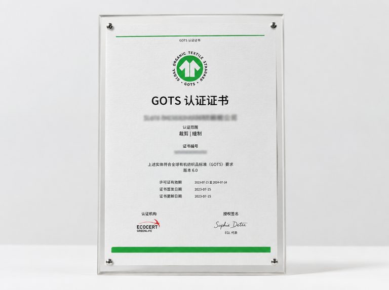 大庆GOTS有机纺织认证辅导服务